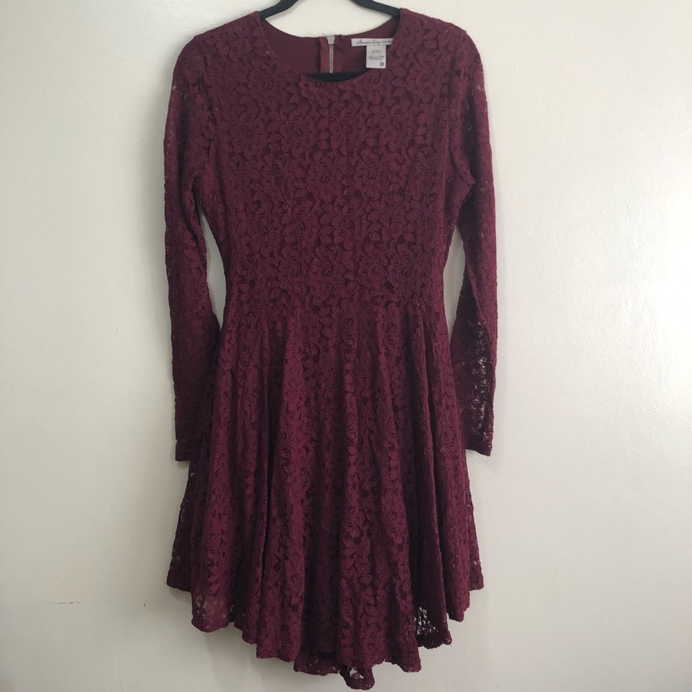 American Rag | Lace Long Sleeve Dress